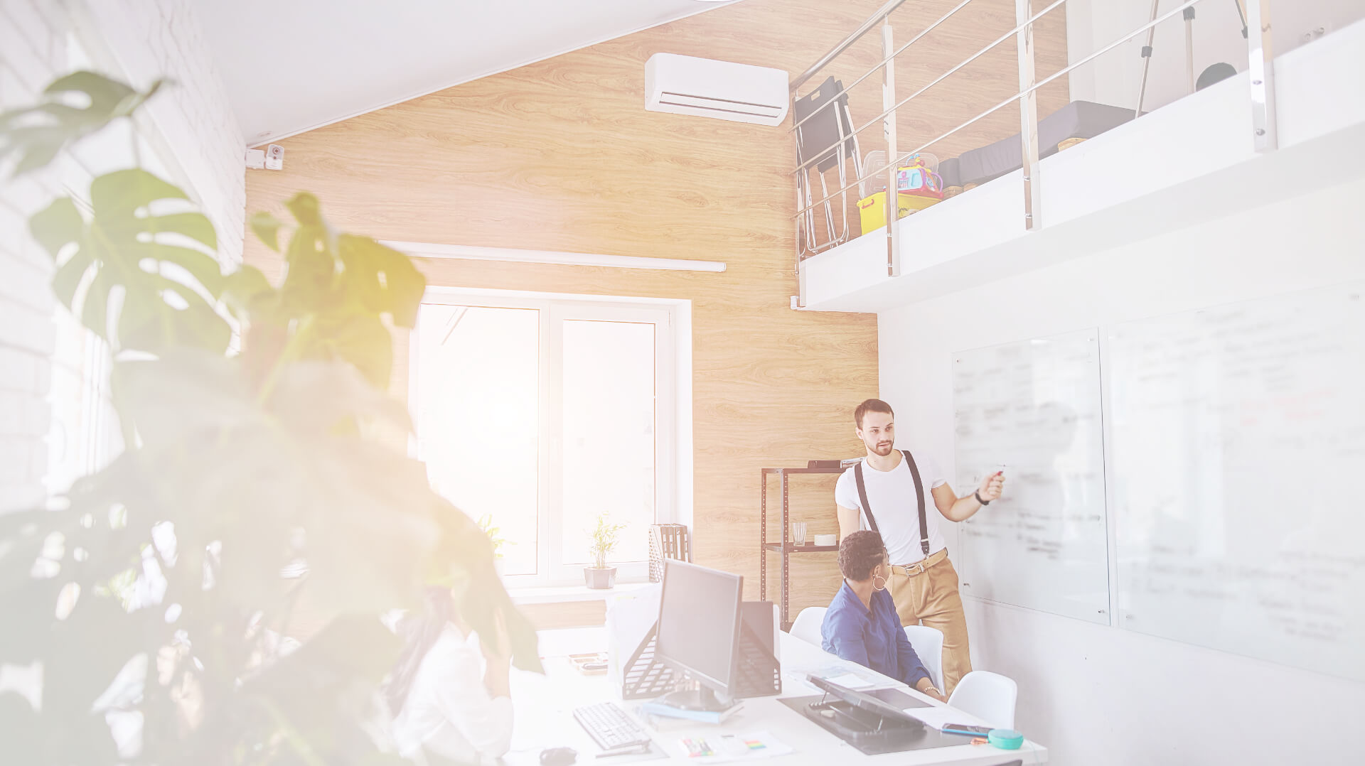 Un lugar de trabajo saludable.